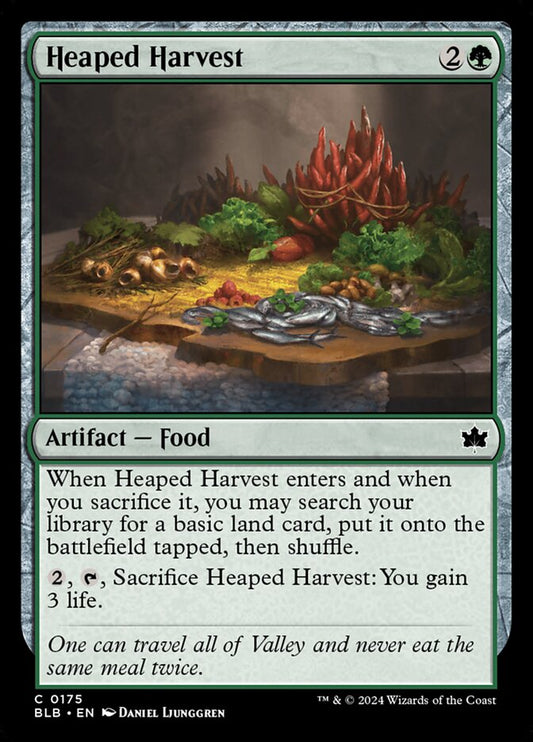 Heaped Harvest 175 (Bloomburrow)  - Foil