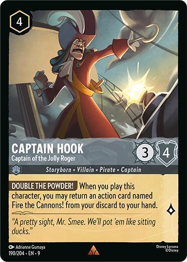 Captain Hook Captain of the Jolly Roger (Fabled)  - Cold Foil