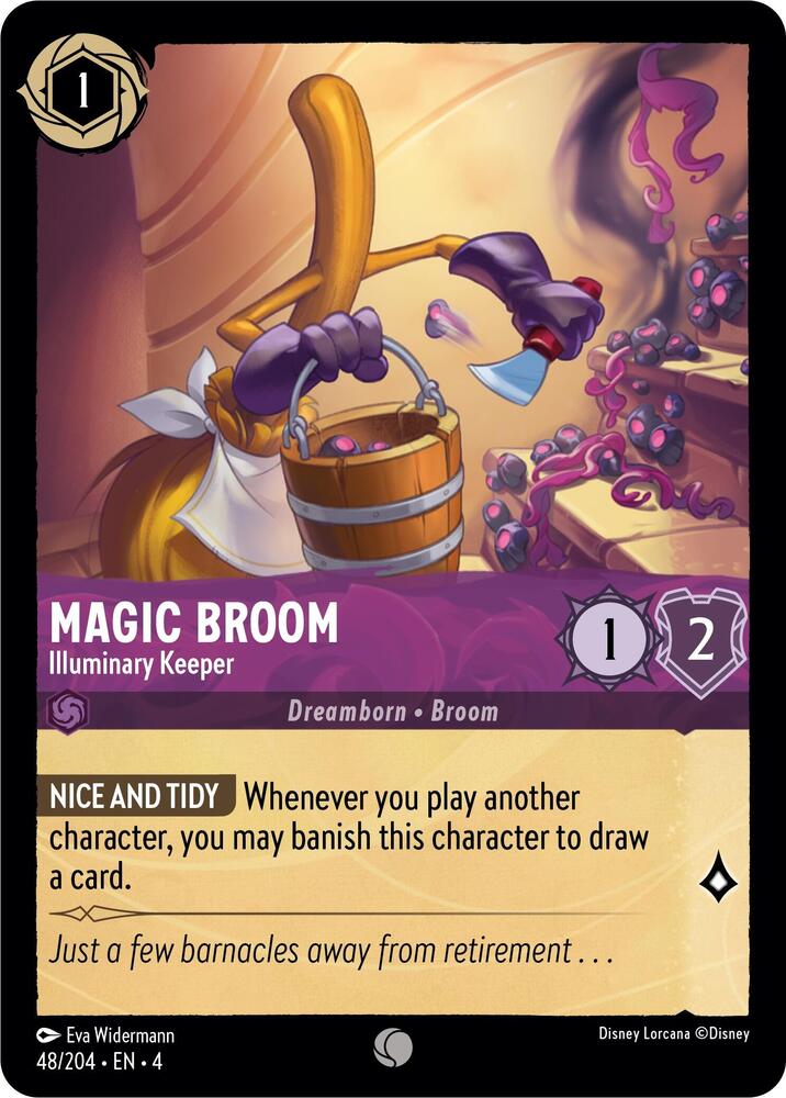Magic Broom Illuminary Keeper (Ursula's Return) 
