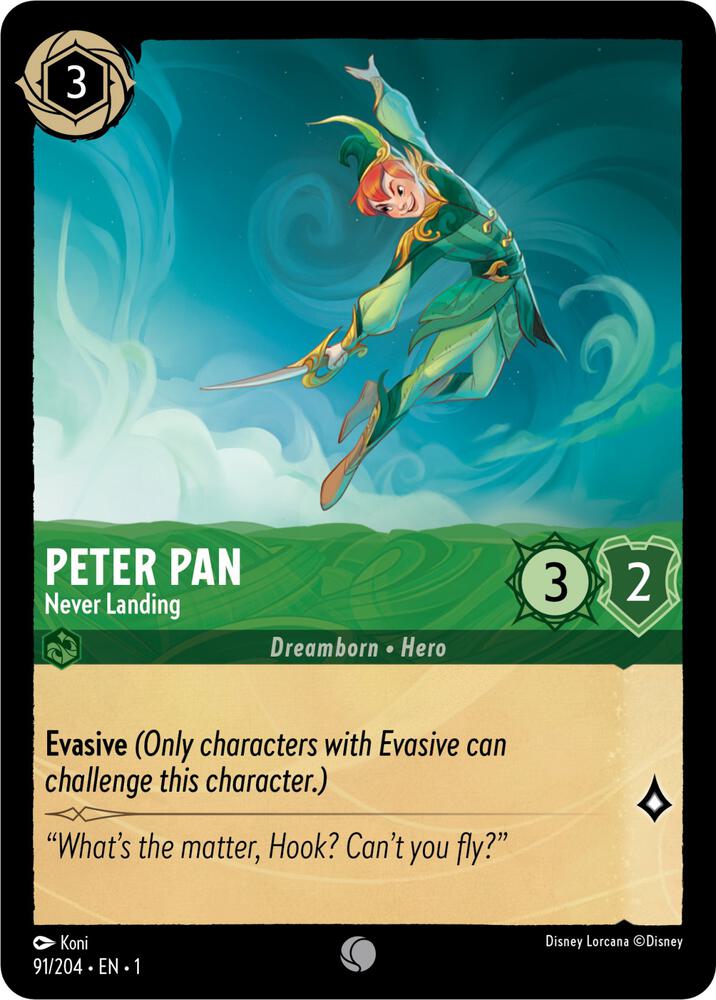 Peter Pan Never Landing (The First Chapter) 