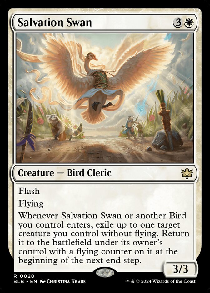 Salvation Swan 28 (Bloomburrow) 