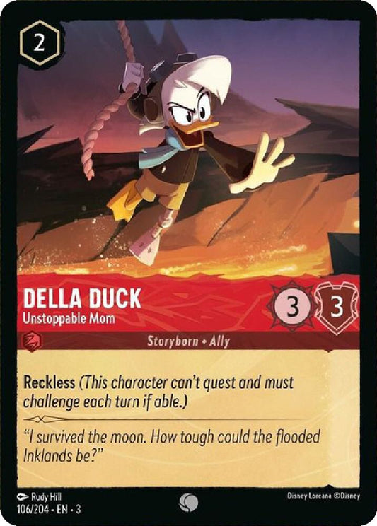 Della Duck Unstoppable Mom (Into the Inklands)  - Cold Foil