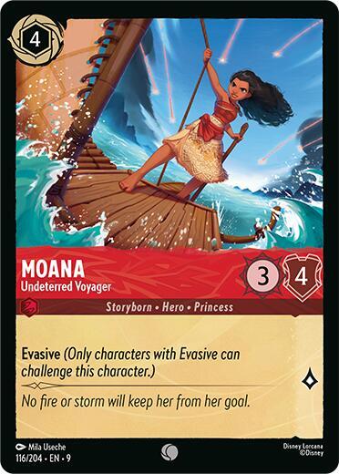 Moana Undeterred Voyager (Fabled)  - Cold Foil