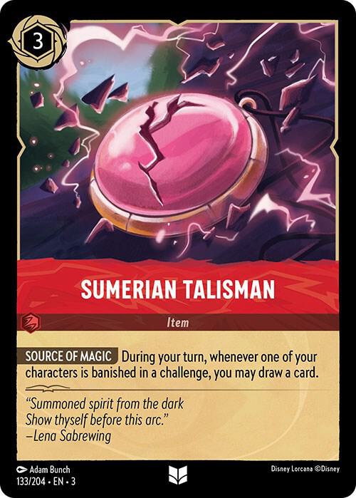 Sumerian Talisman (Into the Inklands) 