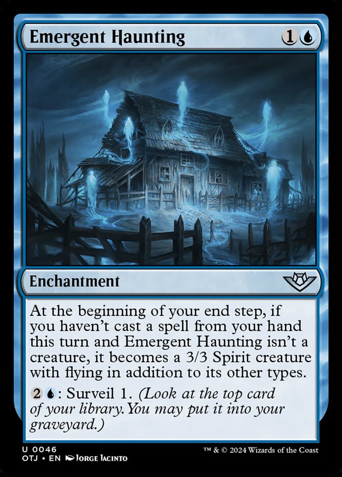 Emergent Haunting 46/286 (Outlaws of Thunder Junction) 