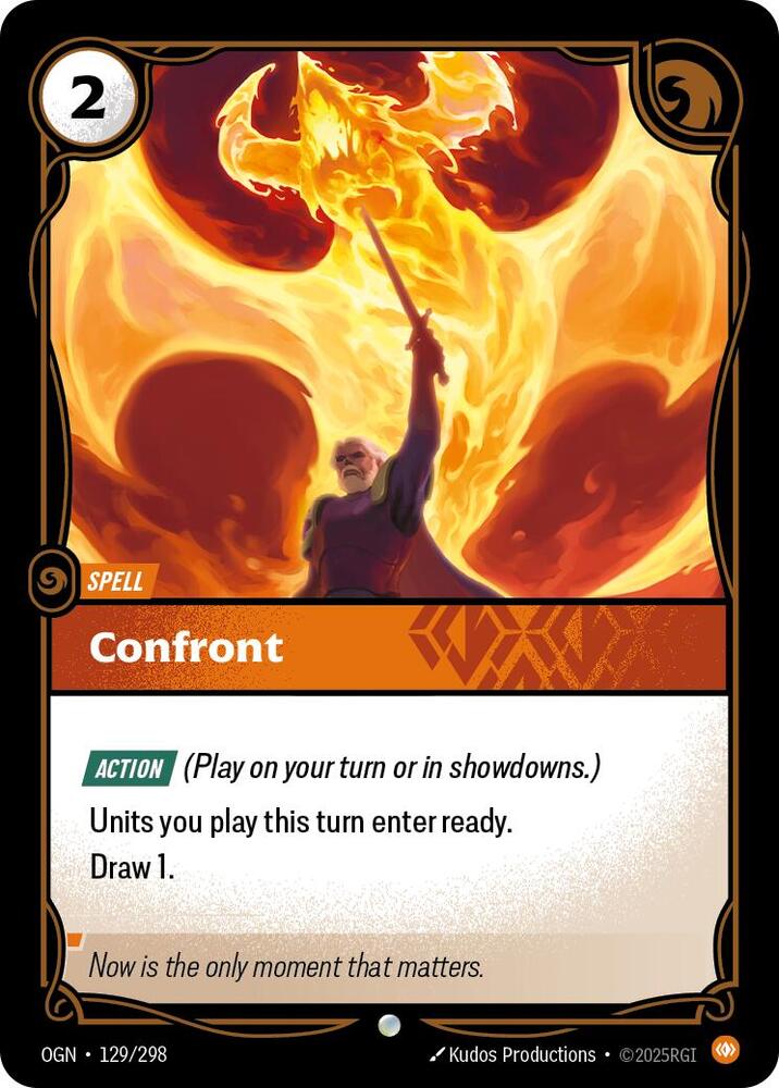 Confront 129/298 (Origins)  - Foil