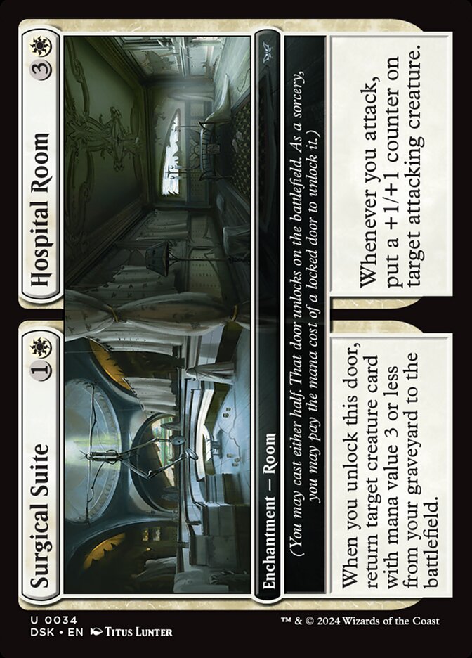 Surgical Suite // Hospital Room 34 (Duskmourn: House of Horror)  - Foil