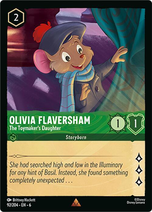 Olivia Flaversham The Toymakers Daughter (Azurite Sea)  - Cold Foil