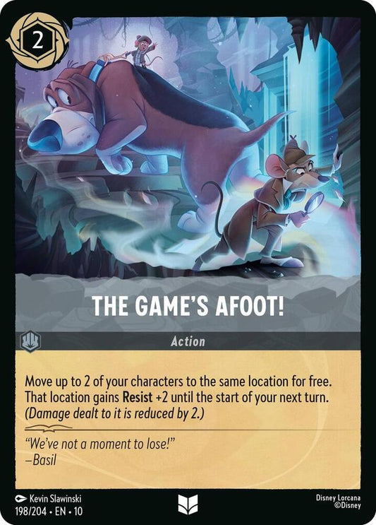 The Games Afoot (Whispers in the Well)  - Cold Foil
