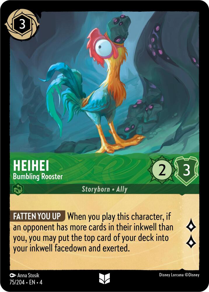 Heihei Bumbling Rooster (Ursula's Return) 