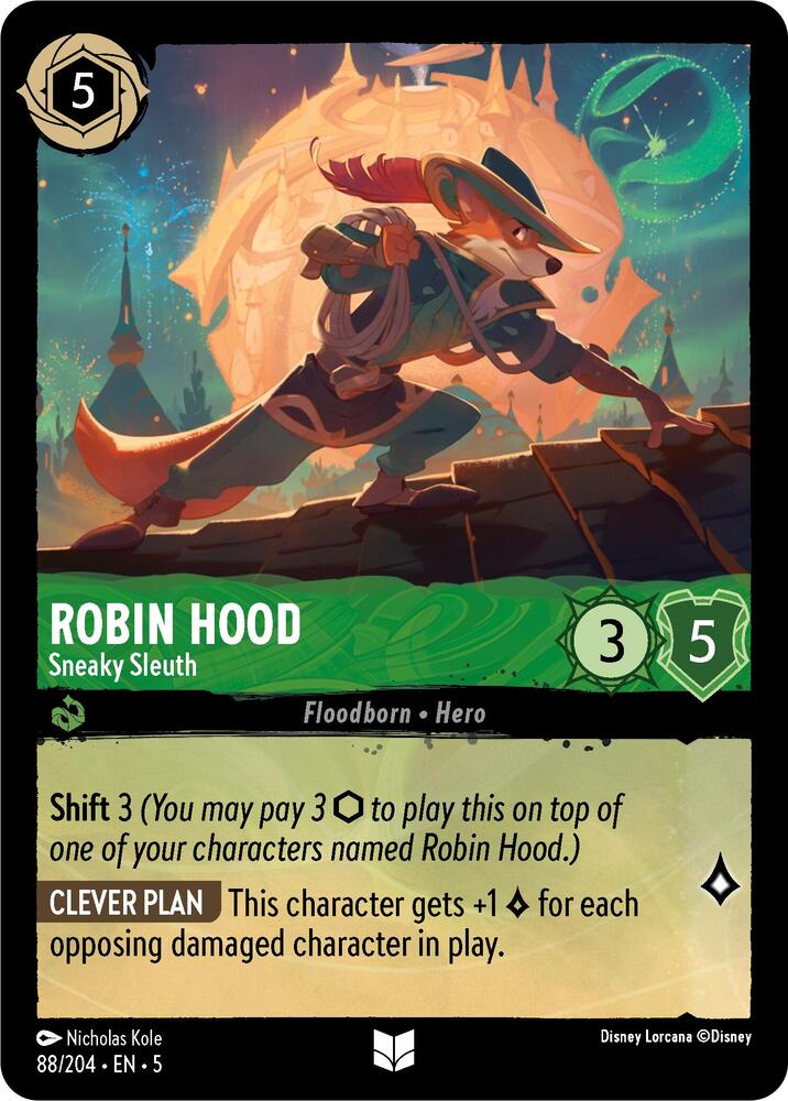 Robin Hood Sneaky Sleuth (Shimmering Skies) 