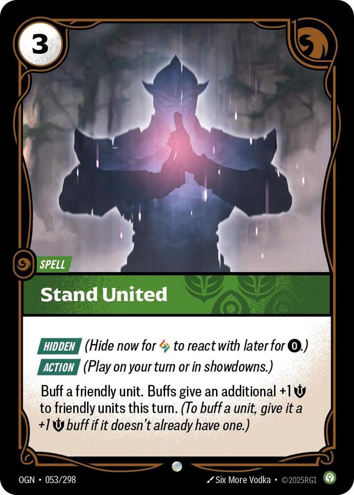 Stand United 53/298 (Origins) 