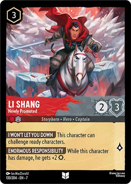 Li Shang Newly Promoted (Archazia's Island)  - Cold Foil