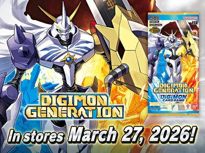 Digimon Card Game: Advanced Booster BOX - Digimon Generation [AD-01]