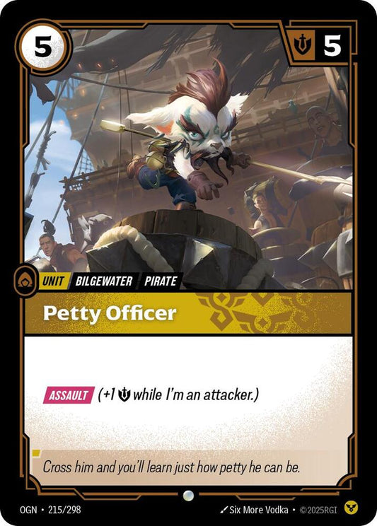 Petty Officer 215/298 (Origins)  - Foil