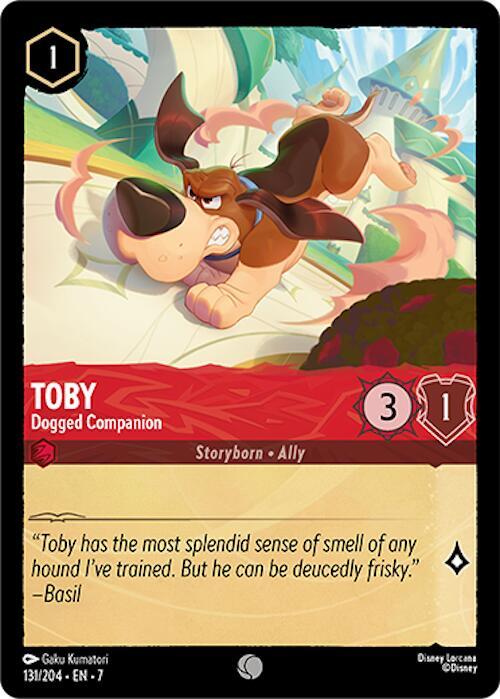 Toby Dogged Companion (Archazia's Island)  - Cold Foil