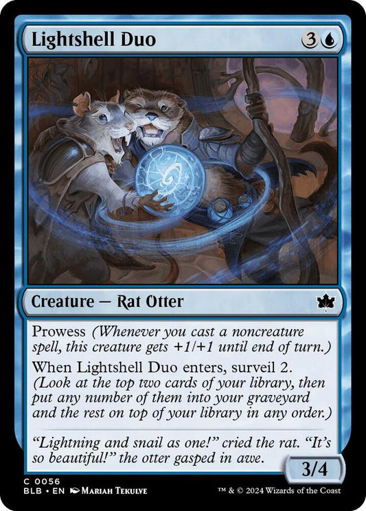 Lightshell Duo 56 (Bloomburrow)  - Foil