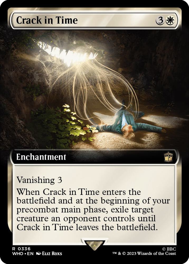 Crack in Time 336/331 (Universes Beyond: Doctor Who)  - Extended Art