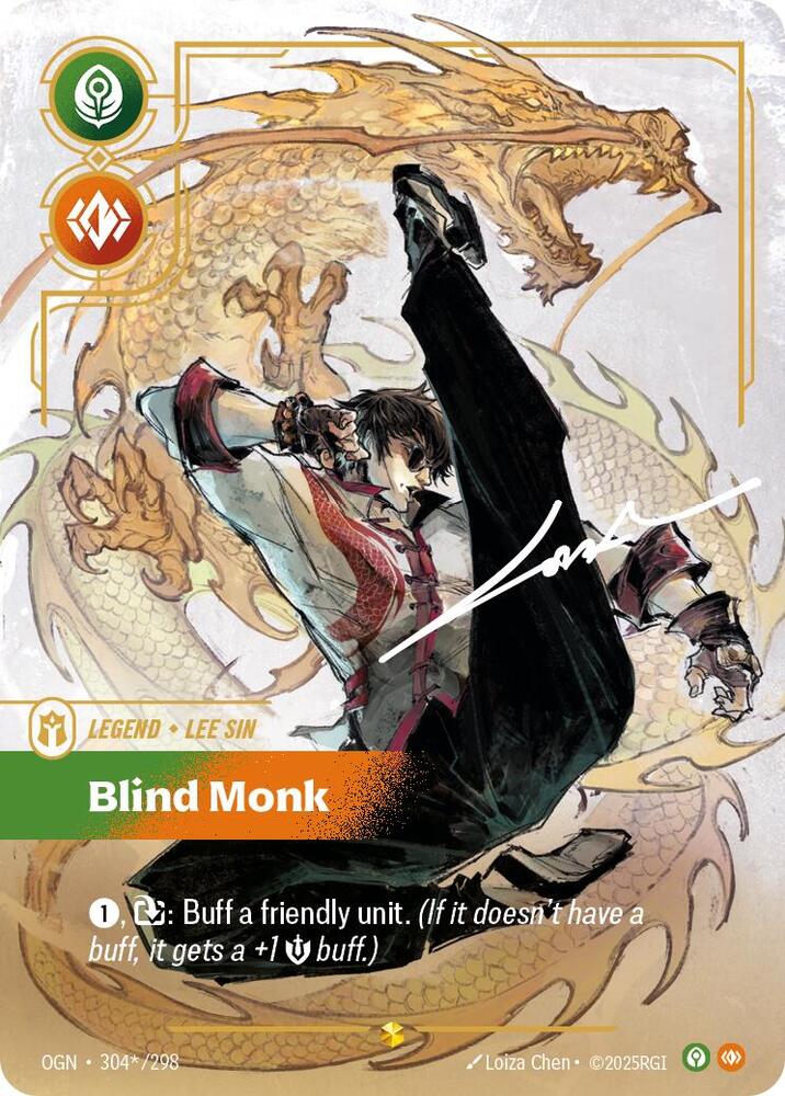 Lee Sin - Blind Monk 304*/298 (Origins)  - Foil