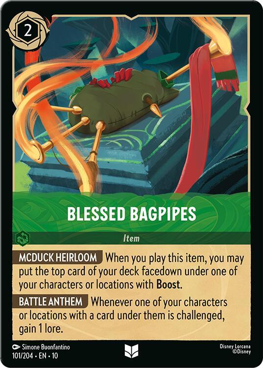 Blessed Bagpipes (Whispers in the Well)  - Cold Foil