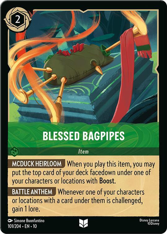 Blessed Bagpipes (Whispers in the Well)  - Cold Foil