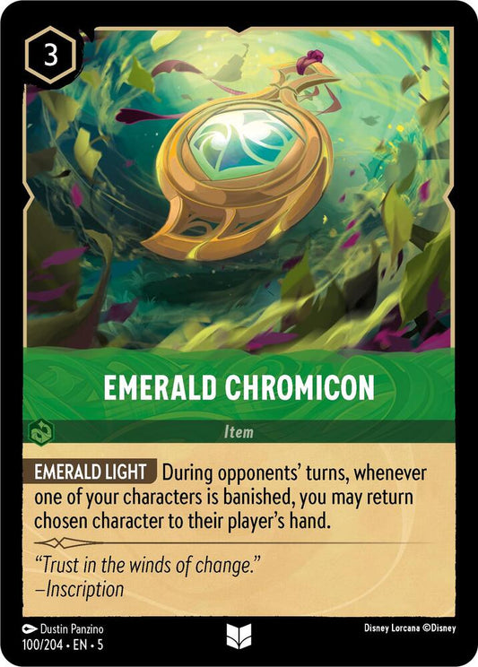 Emerald Chromicon (Shimmering Skies)  - Cold Foil