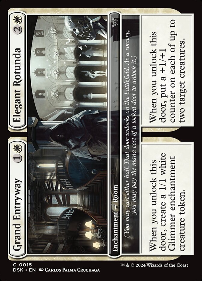 Grand Entryway // Elegant Rotunda 15 (Duskmourn: House of Horror)  - Foil