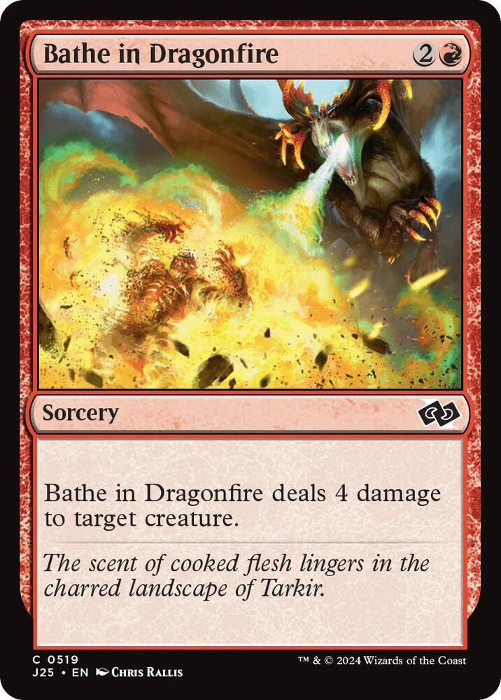 Bathe in Dragonfire 519/779 (Foundations Jumpstart) 