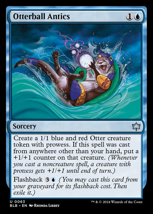 Otterball Antics 63 (Bloomburrow)  - Foil