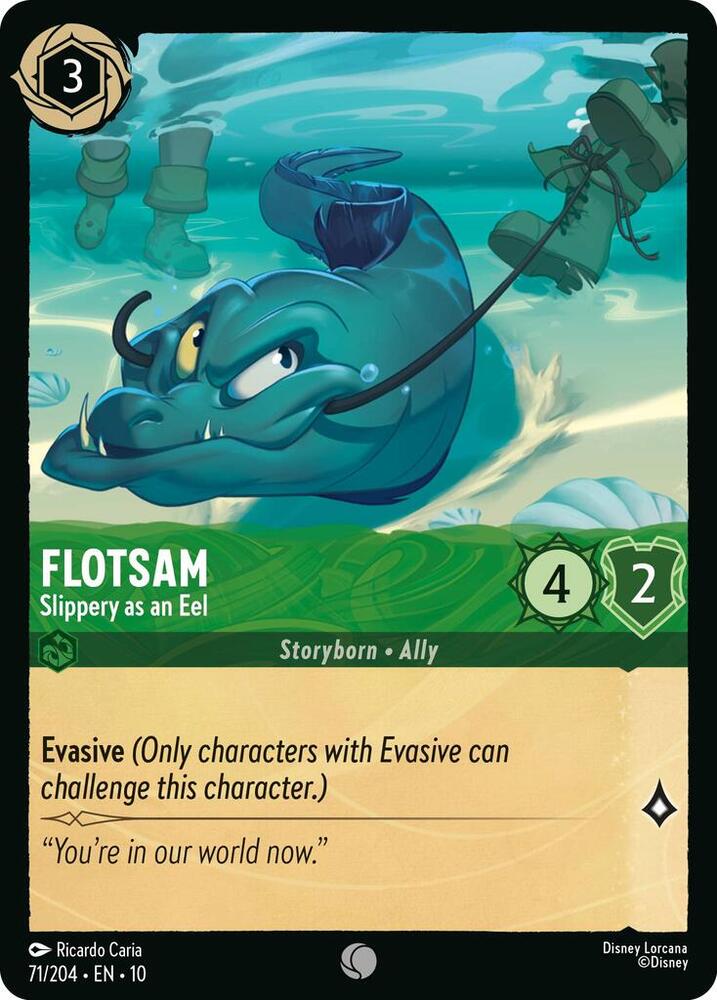 Flotsam Slippery as an Eel (Whispers in the Well)  - Cold Foil