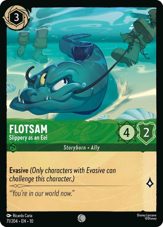 Flotsam Slippery as an Eel (Whispers in the Well)  - Cold Foil