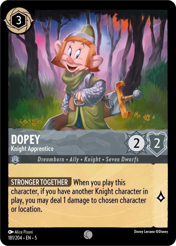 Dopey Knight Apprentice (Shimmering Skies) 