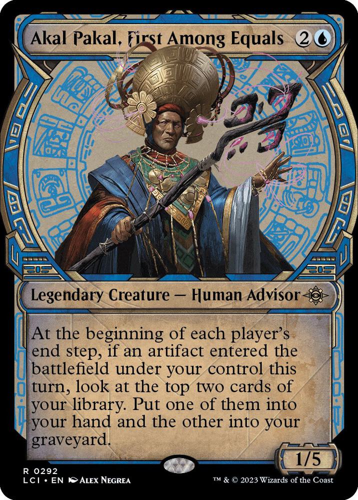 Akal Pakal, First Among Equals 292/291 (The Lost Caverns of Ixalan)  - Showcase