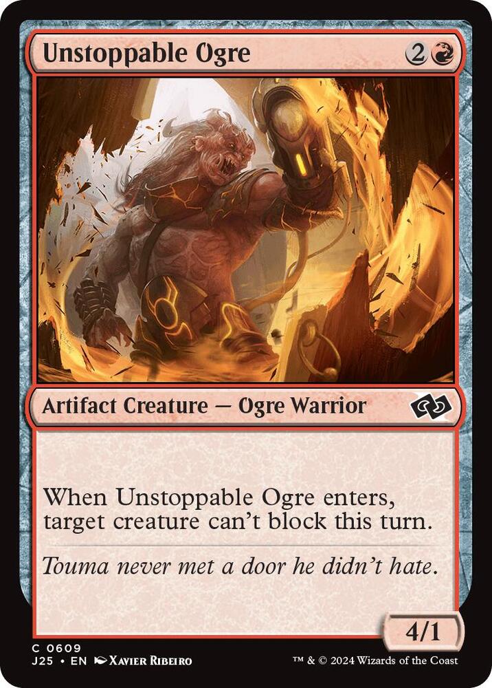 Unstoppable Ogre 609/779 (Foundations Jumpstart) 