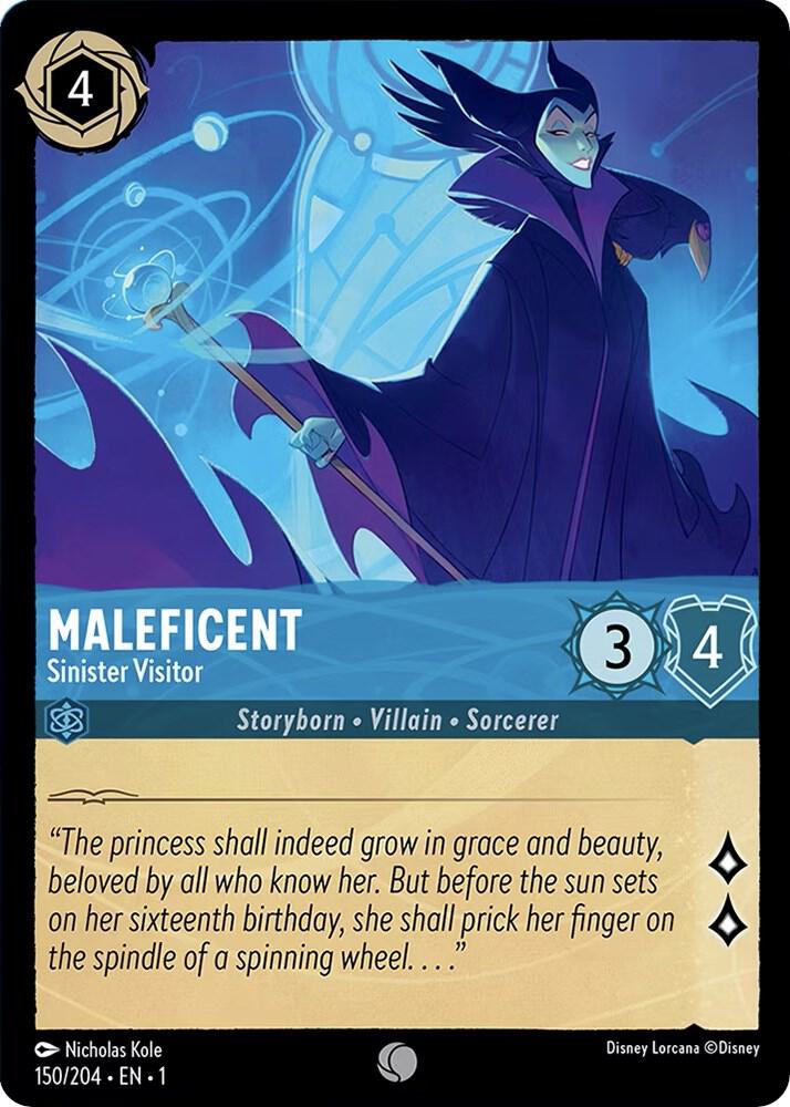 Maleficent Sinister Visitor (The First Chapter)  - Cold Foil