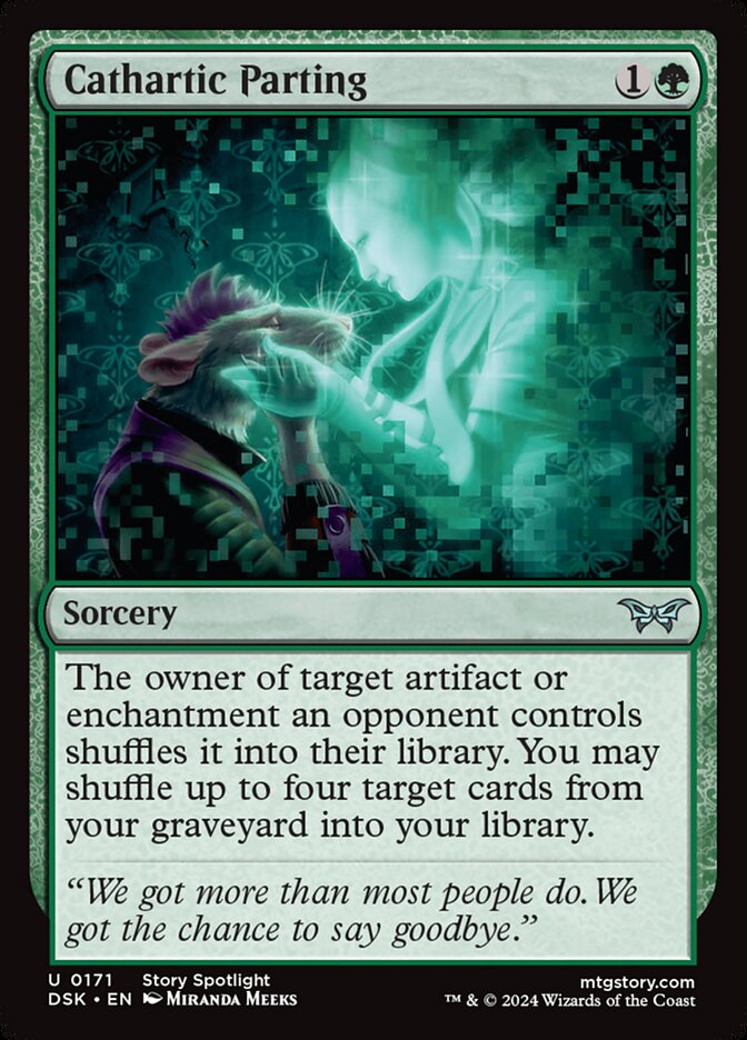 Cathartic Parting 171/286 (Duskmourn: House of Horror)  - Foil