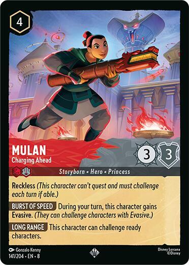 Mulan Charging Ahead (Reign of Jafar) 
