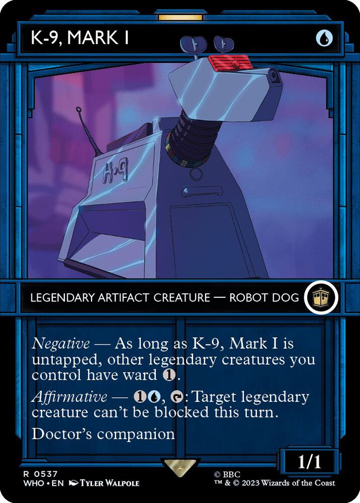 K-9, Mark I 537/331 (Universes Beyond: Doctor Who)  - Showcase Foil