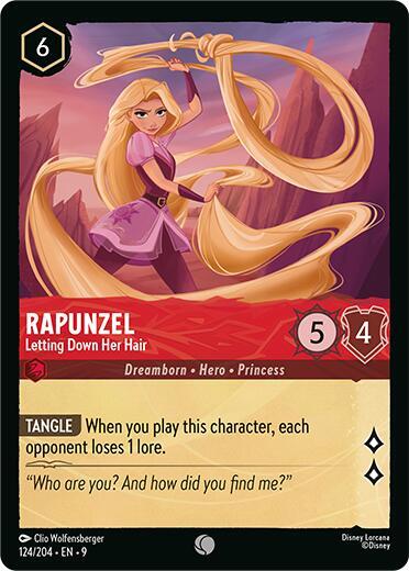 Rapunzel Letting Down Her Hair (Fabled) 
