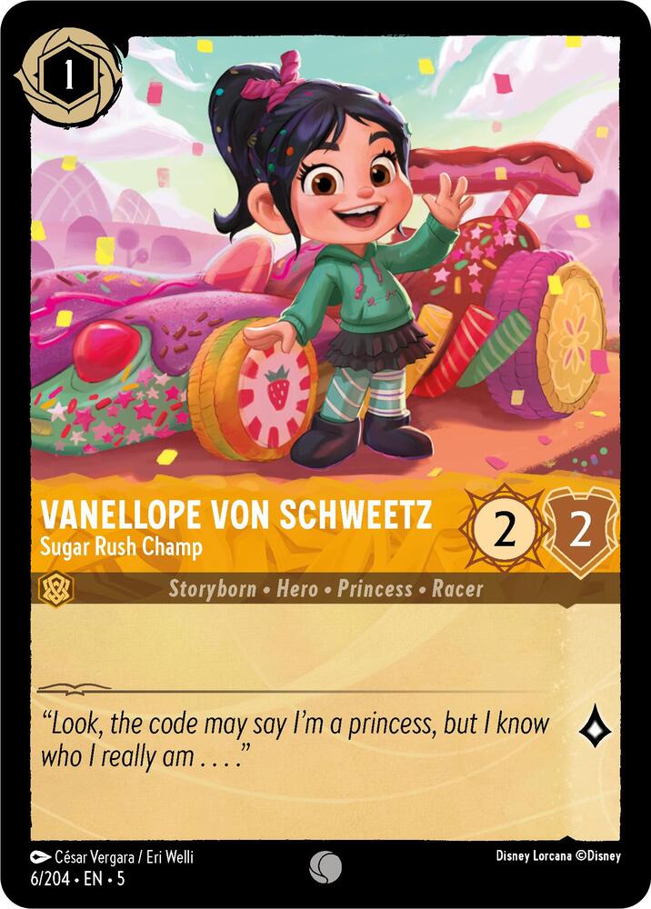 Vanellope von Schweetz Sugar Rush Champ (Shimmering Skies) 