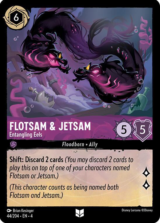 Flotsam and Jetsam Entangling Eels (Ursula's Return) 