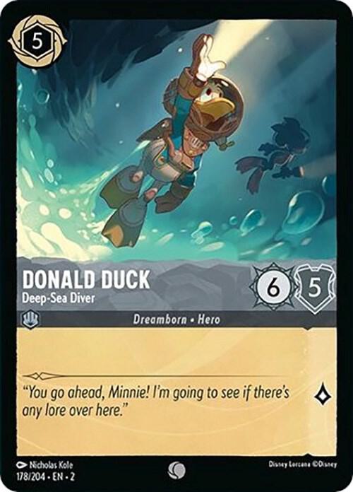 Donald Duck Deep Sea Diver (Rise of the Floodborn) 