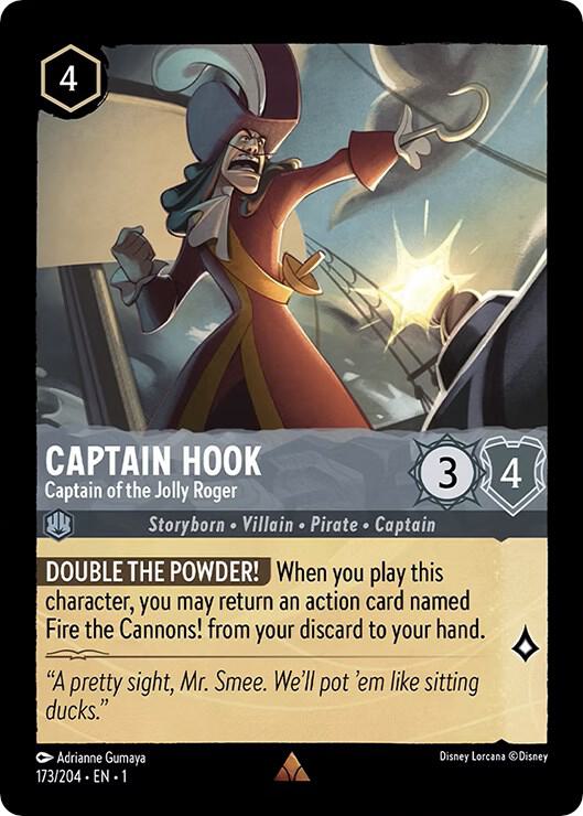 Captain Hook Captain of the Jolly Roger (The First Chapter)  - Cold Foil