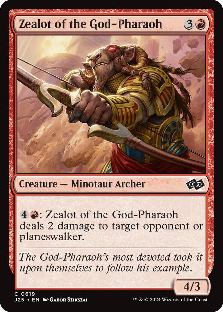 Zealot of the God-Pharaoh 619/779 (Foundations Jumpstart) 