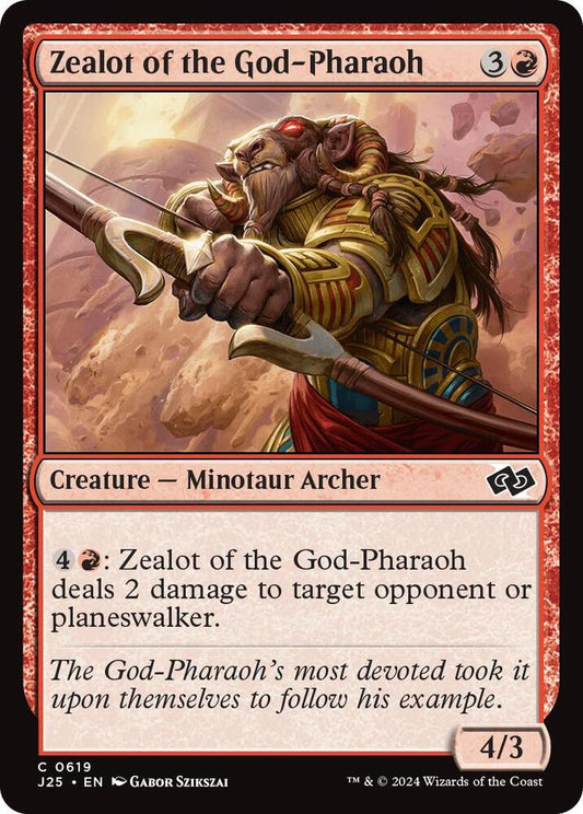 Zealot of the God-Pharaoh 619/779 (Foundations Jumpstart) 