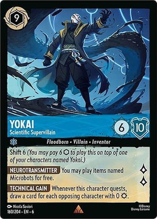 Yokai Scientific Supervillain (Azurite Sea)  - Cold Foil