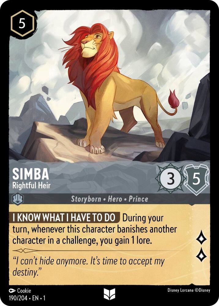 Simba Rightful Heir (The First Chapter) 