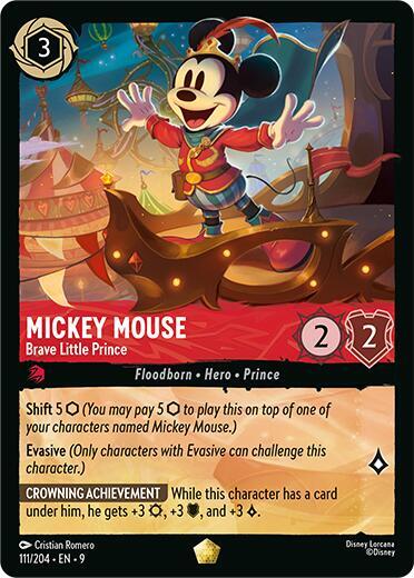 Mickey Mouse Brave Little Prince (Fabled) 