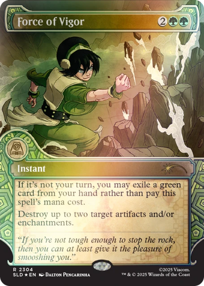 Magic The Gathering Secret Lair: Avatar the Last Airbender One With the Elements [Rainbow Foil Edition]