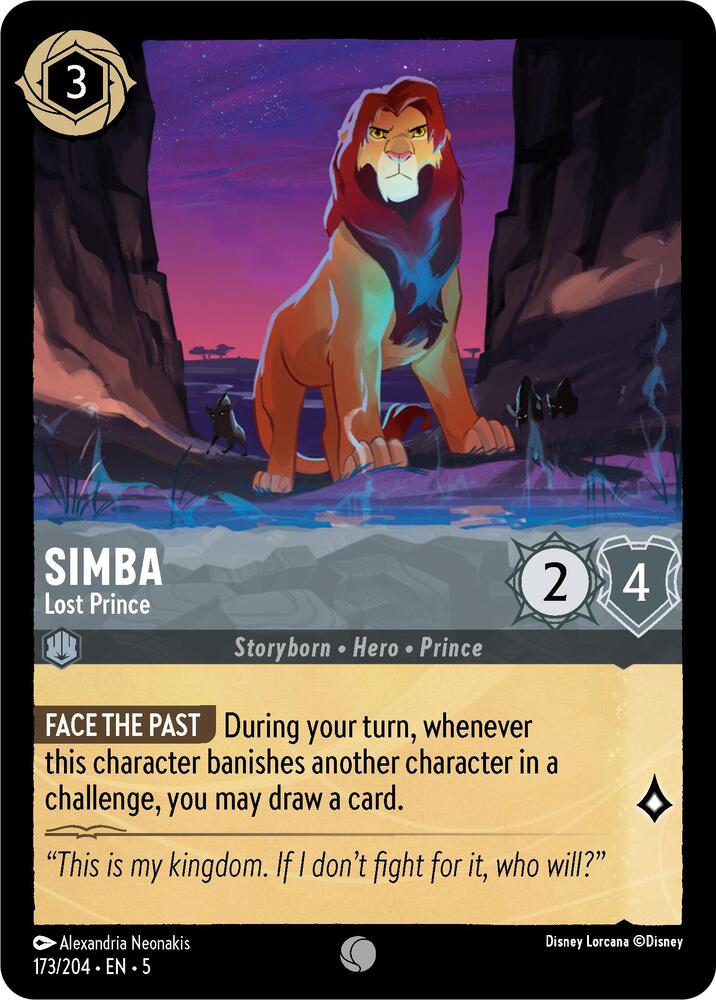 Simba Lost Prince (Shimmering Skies) 